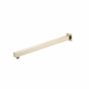 Cresta Square 450mm Wall Shower Arm - Brushed Gold