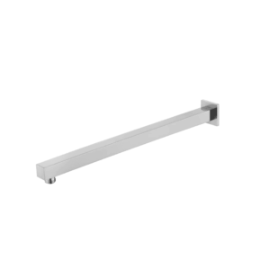 Cresta Square 450mm Wall Shower Arm - Brushed Nickel