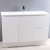 ROXIO 1200 Gloss White Free Standing Vanity