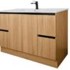 NUTRO LUX 1200 Light Oak Free Standing Vanity