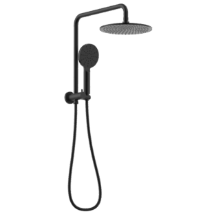 MONDO Compact Twin Shower Set Gun Metal