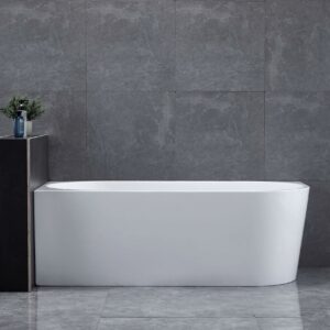 VICTOR 1700mm Left Hand Corner Bathtub Gloss White