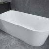 VICTOR 1700mm Left Hand Corner Bathtub Gloss White