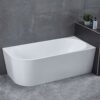 VICTOR 1700mm Right Hand Corner Bathtub Gloss White