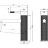 TIARA Knurled Basin Mixer Tap