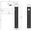TIARA Knurled Tall Basin Mixer Tap