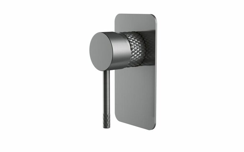 TIARA Knurled Shower/ Bath Wall Mixer