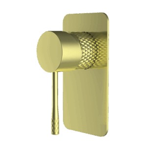TIARA Knurled Shower/ Bath Wall Mixer
