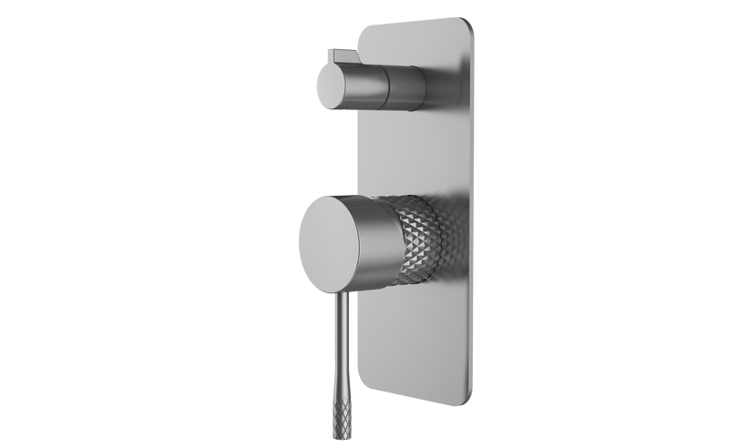TIARA Knurled Shower/ Bath Diverter Mixer