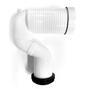 S-Trap pipe Extender 165-220mm for Toilets