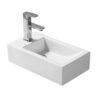 450* 250* 120mm Wall Hanging Basin Gloss White