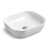 505* 405* 140mm Above Counter Basin Gloss White