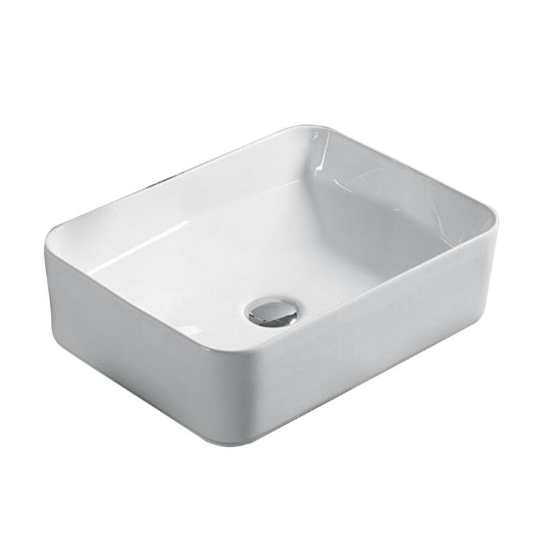 470* 355* 140mm Above Counter Basin Gloss White