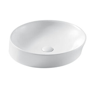400* 440* 120mm Above Counter Basin Gloss White