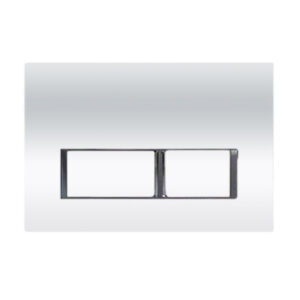 R&T cistern Square Dual Flush Button Chrome/ White/ Black