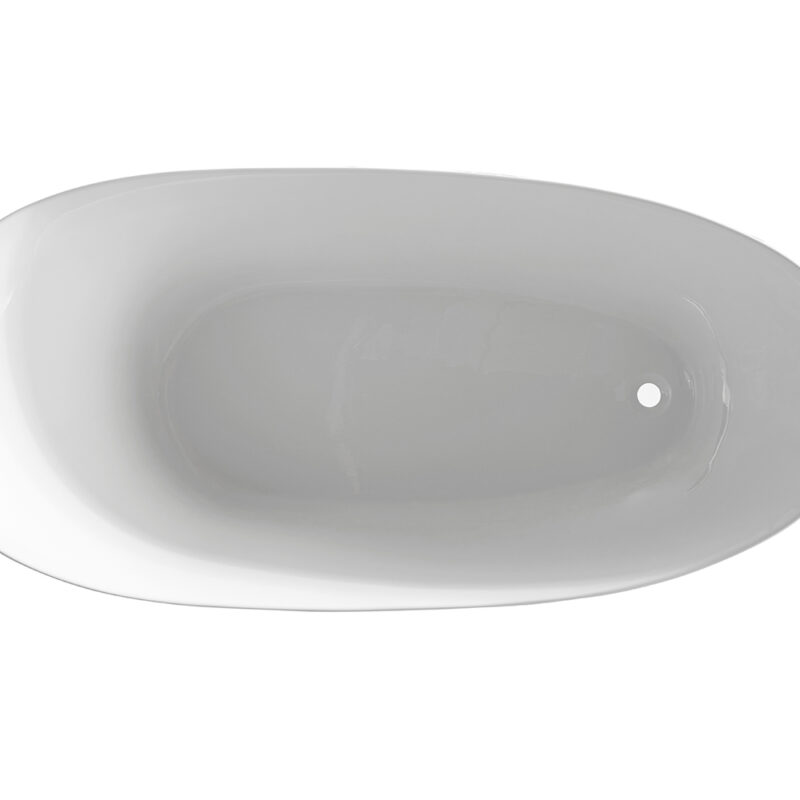 BERTON 1700 Free Standing Bathtub White