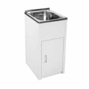 Tulsa 35 litre Laundry Troughs with Metal Cabinet