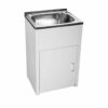 Tulsa 45 Litre Laundry Troughs with Metal Cabinet