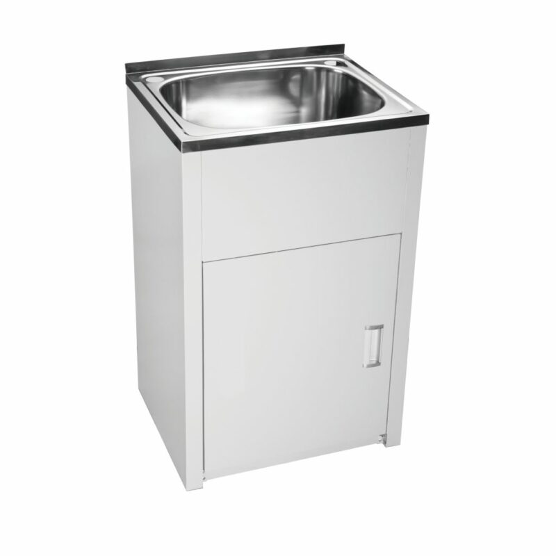Tulsa 45 Litre Laundry Troughs with Metal Cabinet