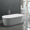 BOSTON 1500 Freestanding Bath Tub Gloss White