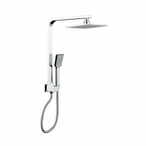 Square Shower Set in Chrome