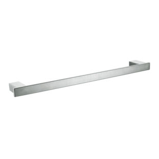 Single Towel Rail 600mm - Chrome