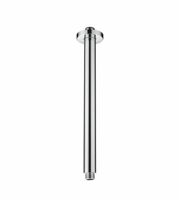 450mm Round Ceiling Shower Arm in Chrome