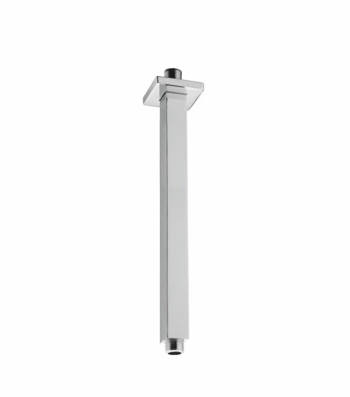450mm Square Ceiling Shower Arm in Chrome