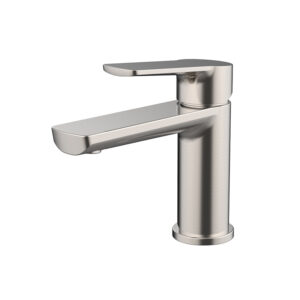 Genoa Basin Mixer in Brushed Nickel