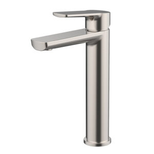 Genoa High Basin Mixer in Brushed Nickel