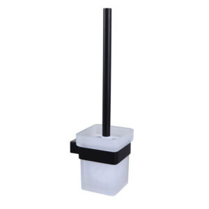 Toilet Brush Holder - Matt Black