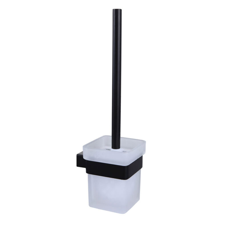 Toilet Brush Holder - Matt Black