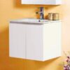 600mm Rio Wall Hung Vanity White