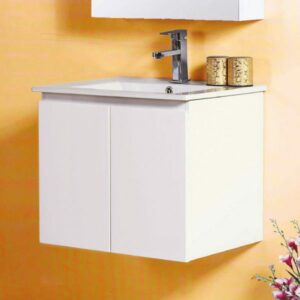 600mm Rio Wall Hung Vanity White