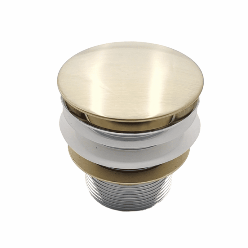 Corby Without Overflow Bath Pop-Up Waste in French Gold