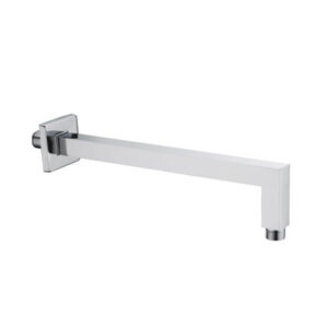 400mm Square Wall Shower Arm in Chrome