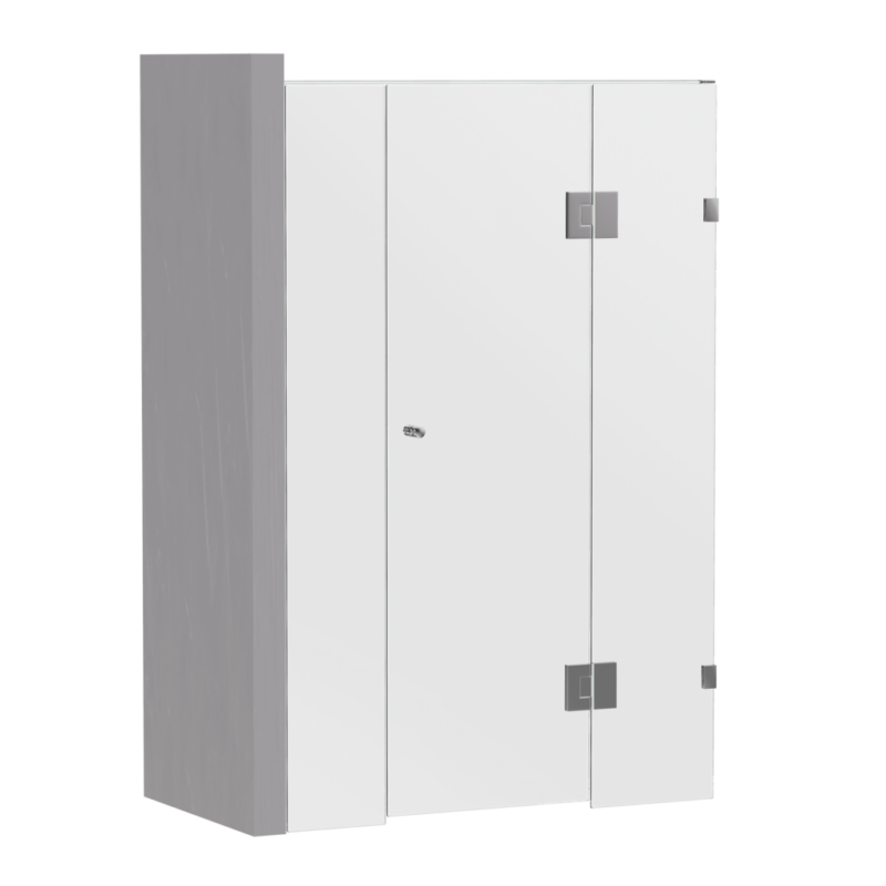 Pivot Door Frameless GEM B Front Panel Only Shower Screen