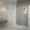 Pivot Door Frameless GEM C Front Panel Only Shower Screen