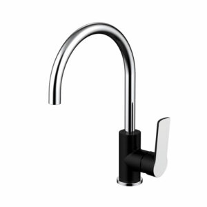 VIENNA Kitchen Mixer in Chrome & Black