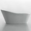 VENICE 1800mm Freestanding Gloss white Bathtub