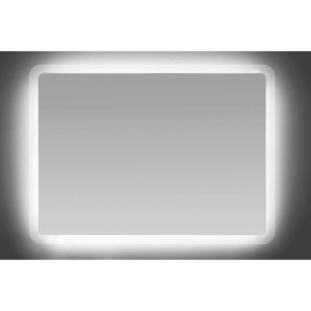 LUNA 1500x700mm Rectangle LED Mirror with Frosted Glass Border