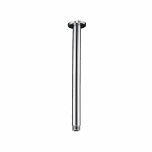 Mica Round Ceiling Arm – 300/450mm Length in Chrome