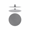Mica 250mm Round Shower Head in Brushed Nickel