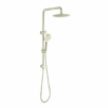 Mica Dual Shower Rail with 250mm Head in French Gold