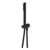 Mica Slim Hand Shower on hook in Black