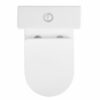 NOVEL Rimless Nano Ceramic Back to wall Toilet Suite - Gloss White