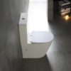 NOVEL Rimless Nano Ceramic Back to wall Toilet Suite - Gloss White