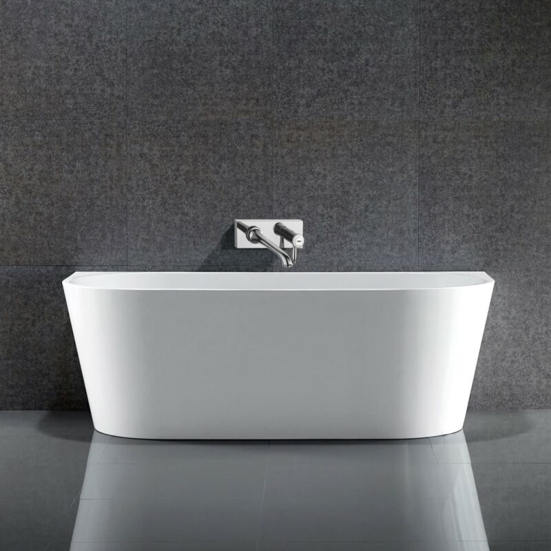ROYAL 1700mm Back to Wall Freestanding Bath Tub