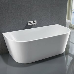 ROYAL 1700mm Back to Wall Freestanding Bath Tub