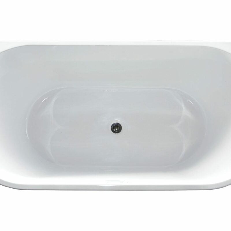 ROYAL 1700mm Back to Wall Freestanding Bath Tub